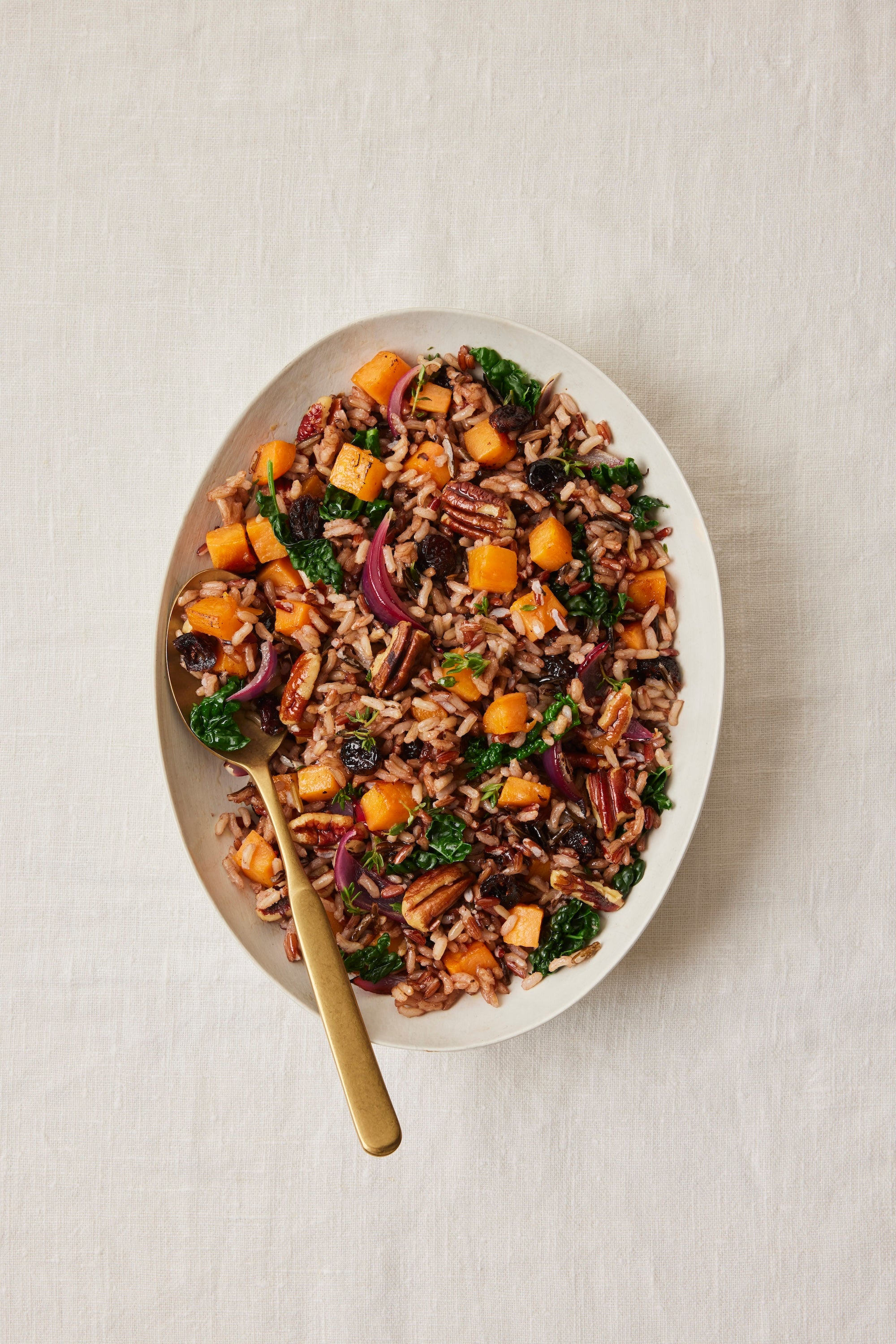 Wholegrain Rice, Squash & Kale Salad | Merchant Gourmet