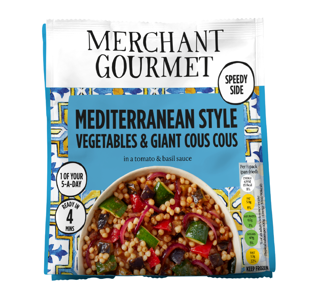 Mediterranean Style Vegetables & Giant Couscous