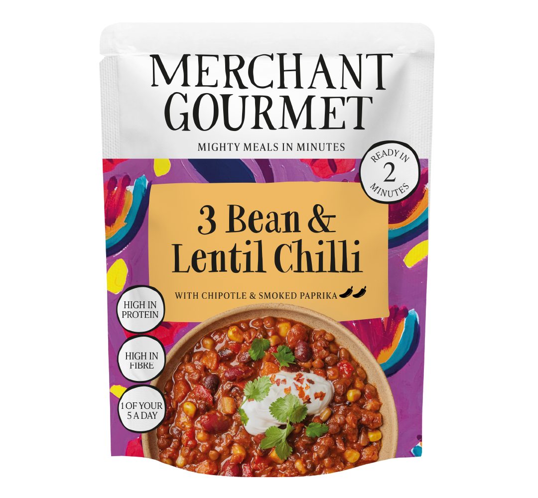 3 Bean & Lentil Chilli