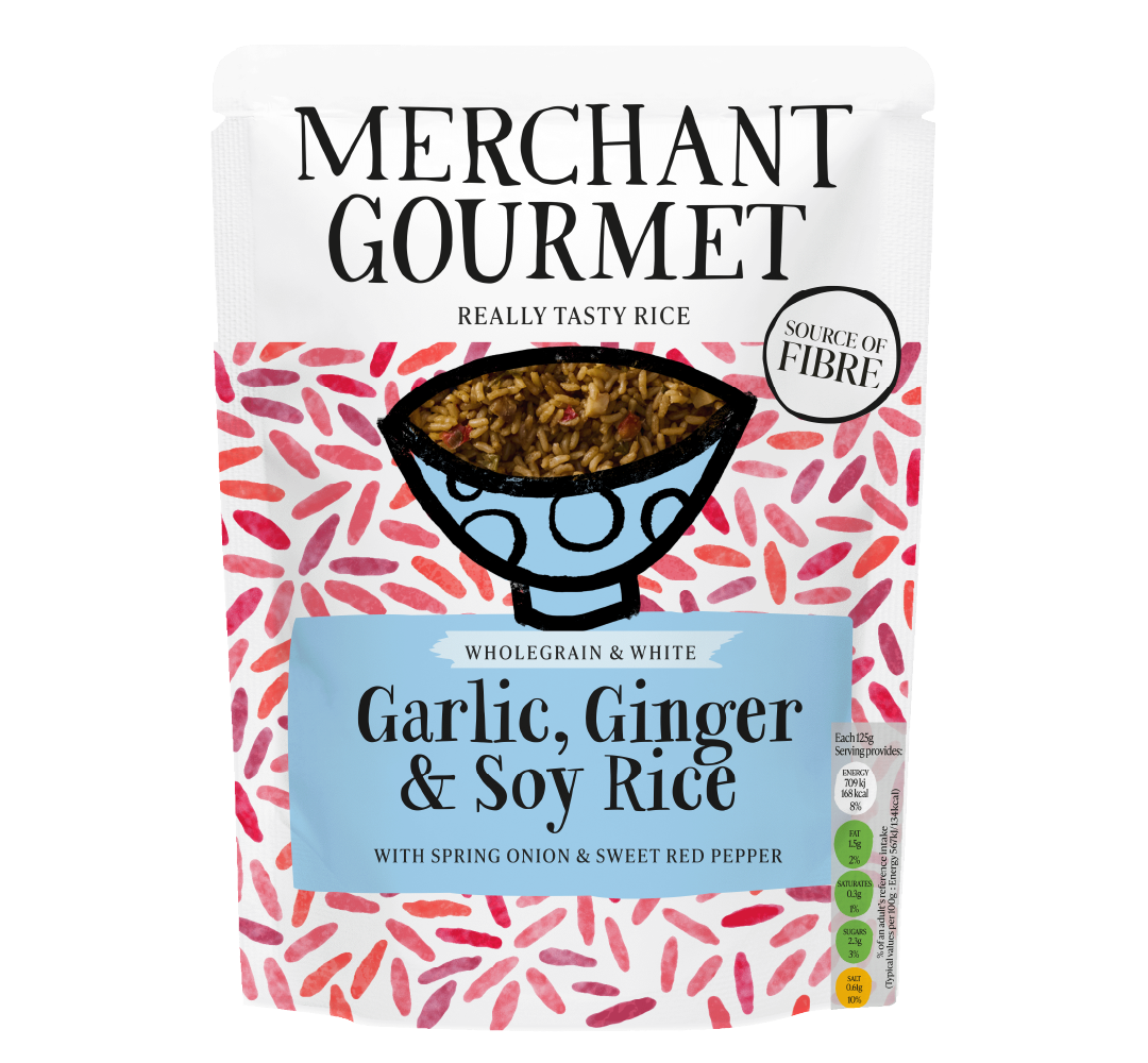 Garlic, Ginger & Soy Rice