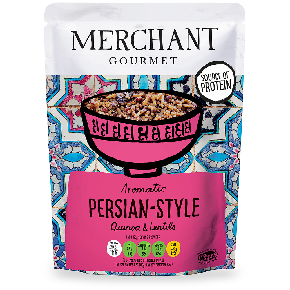Aromatic PersianStyle Quinoa & Lentils by Merchant Gourmet