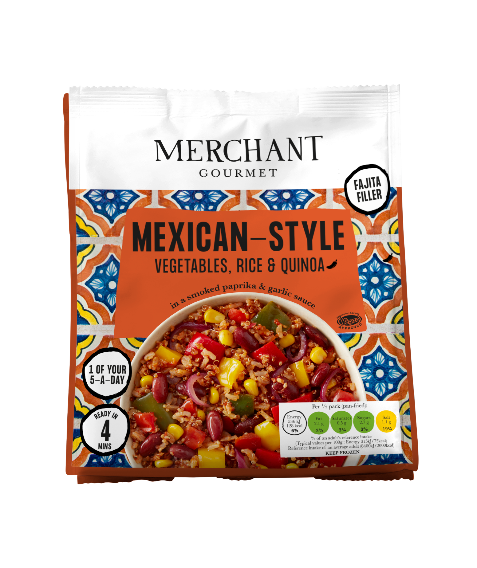 Smoky MexicanStyle Vegetables & Quinoa Merchant Gourmet
